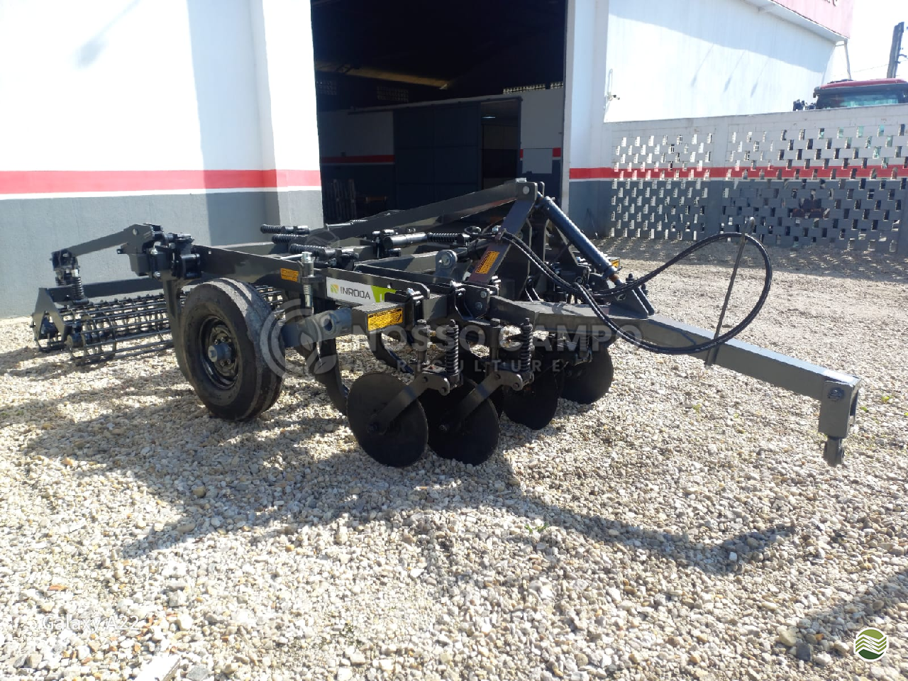 IMPLEMENTOS AGRICOLAS ESCARIFICADOR 7 HASTES DISCO CORTE Nosso Campo Agriculture - Mahindra - Matriz ARAPOTI PARANÁ PR